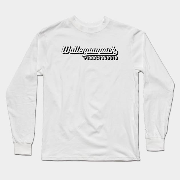 Lake Wallenpaupack Pennsylvania Long Sleeve T-Shirt by Zen Cosmos Official